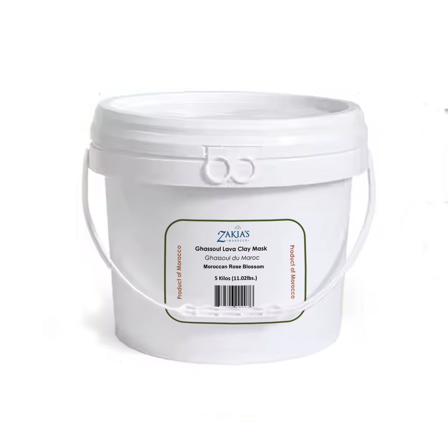 Ghassoul Clay Mask - Moroccan Rose Blossom - 5 Kilo