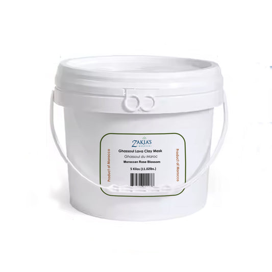Ghassoul Clay Mask - Moroccan Rose Blossom - 5 Kilo