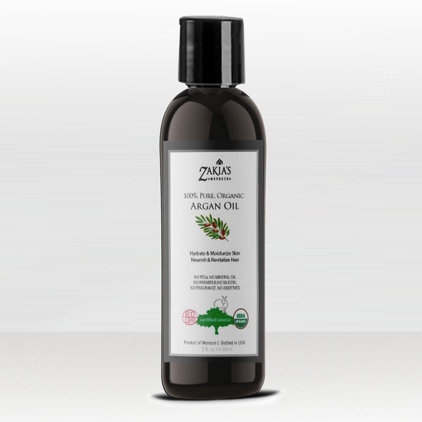 Argan Oil -organic skin & hair treatment oil - 2 oz