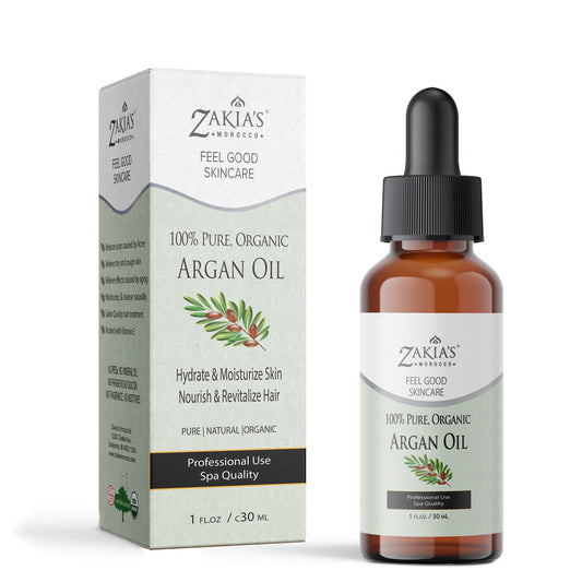 Argan Oil -organic skin & hair treatment oil - 1 oz