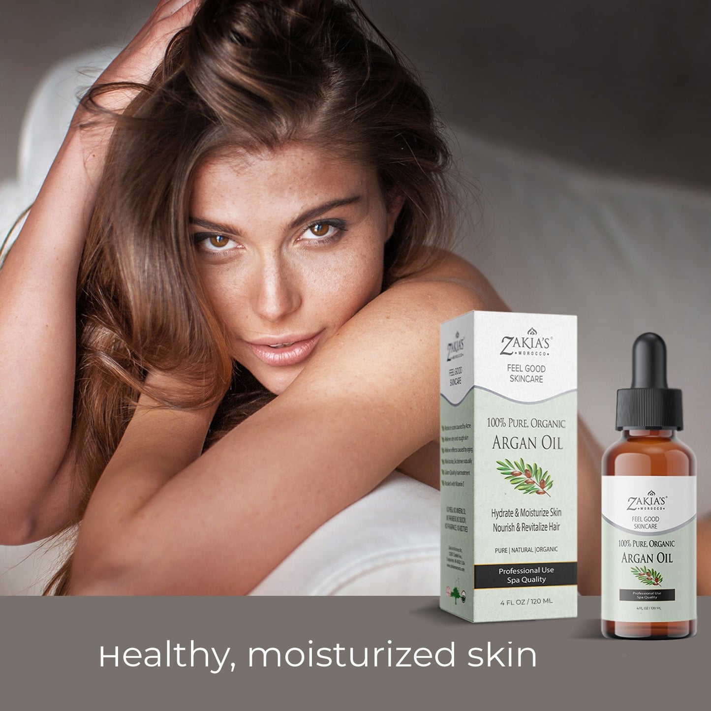 Argan Oil -organic skin & hair treatment oil - 4 oz