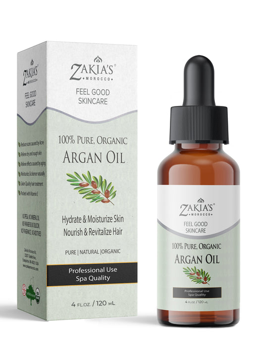 Argan Oil -organic skin & hair treatment oil - 4 oz