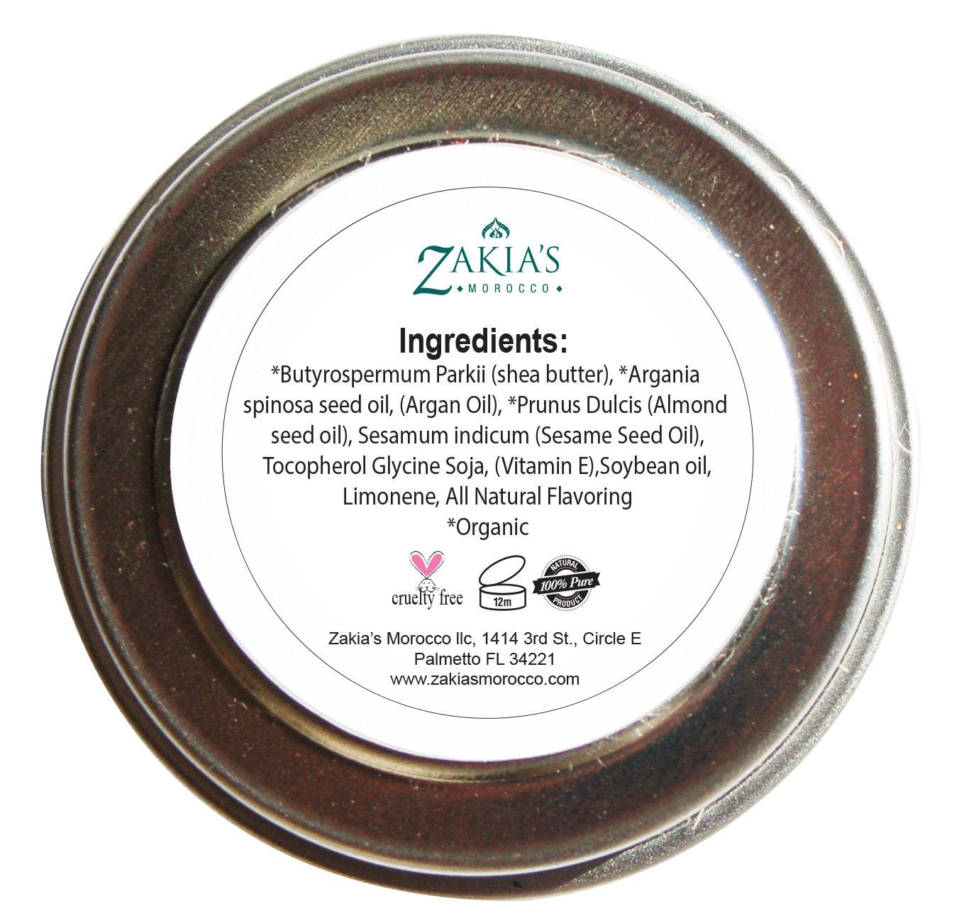 EXTRA HEALING Argan & Shea Lip Balm - Strawberry