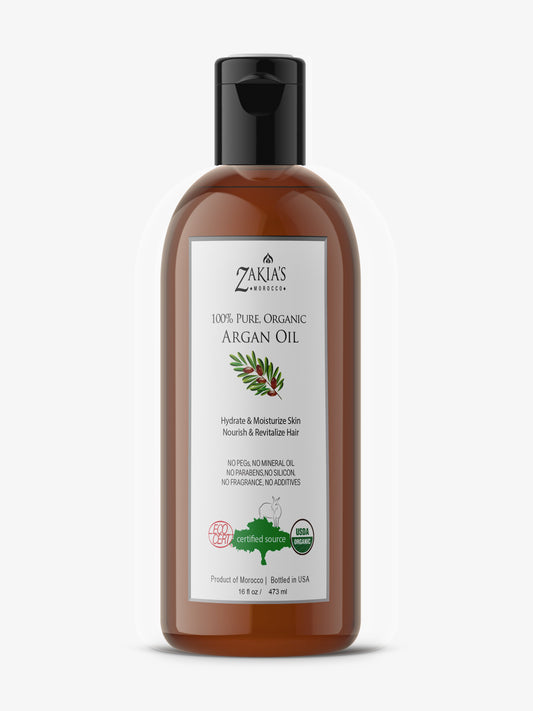 Argan Oil -organic skin & hair treatment oil - 16 oz