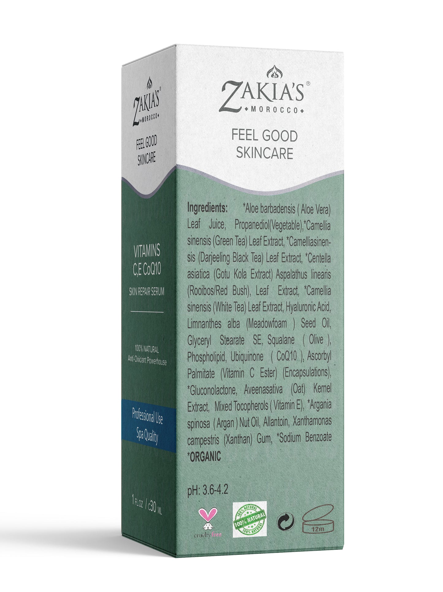 Vitamin C, E & Coq10 Skin Repair Serum