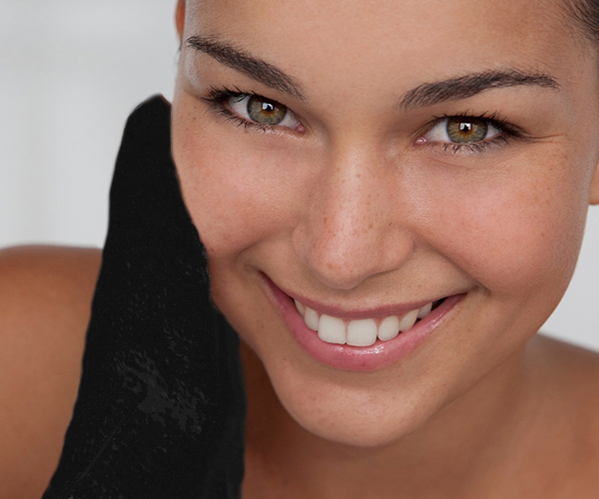Kessa Original Exfoliating Glove - Charcoal Black