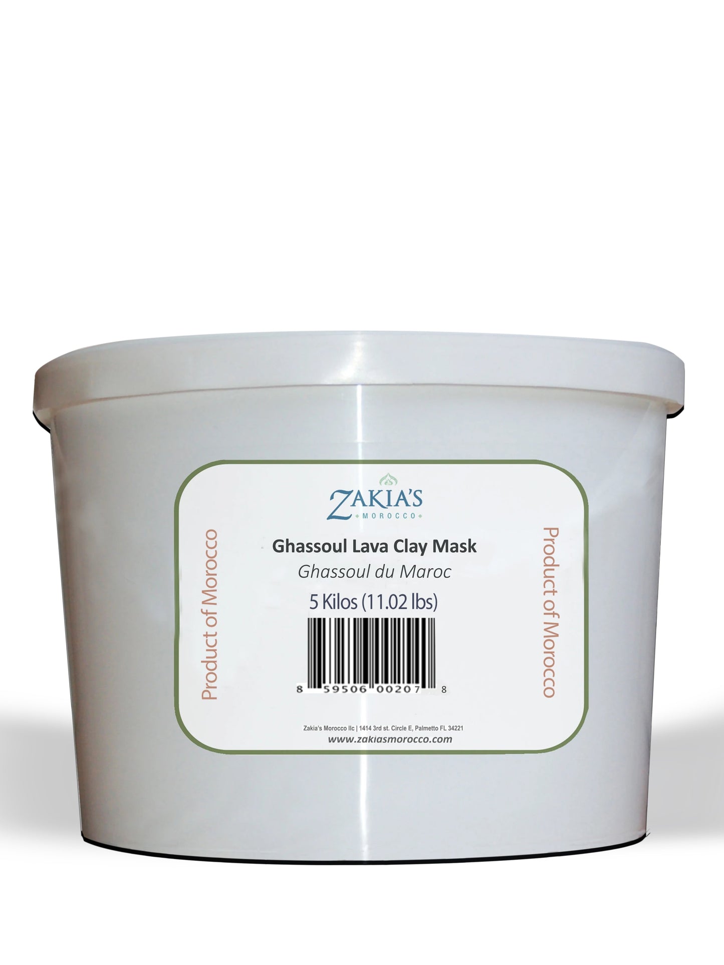 Ghassoul Clay Mask - BackBar - 5 Kilo