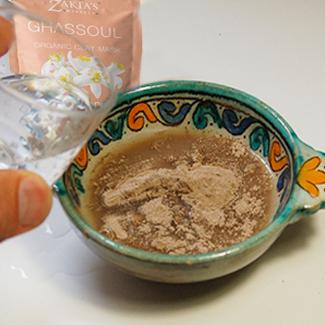 Organic Moroccan Ghassoul "Rhassoul" Clay Face and Hair Mask - Orange Blossom - 8 oz.