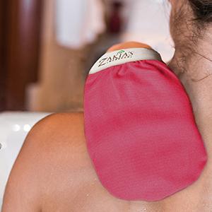 Kessa Original Exfoliating Glove - Deep Pink