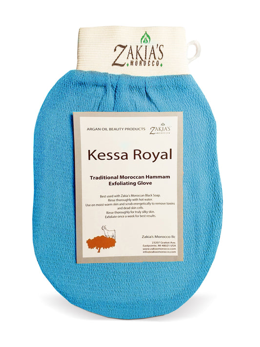 Kessa Original Exfoliating Glove - Teal