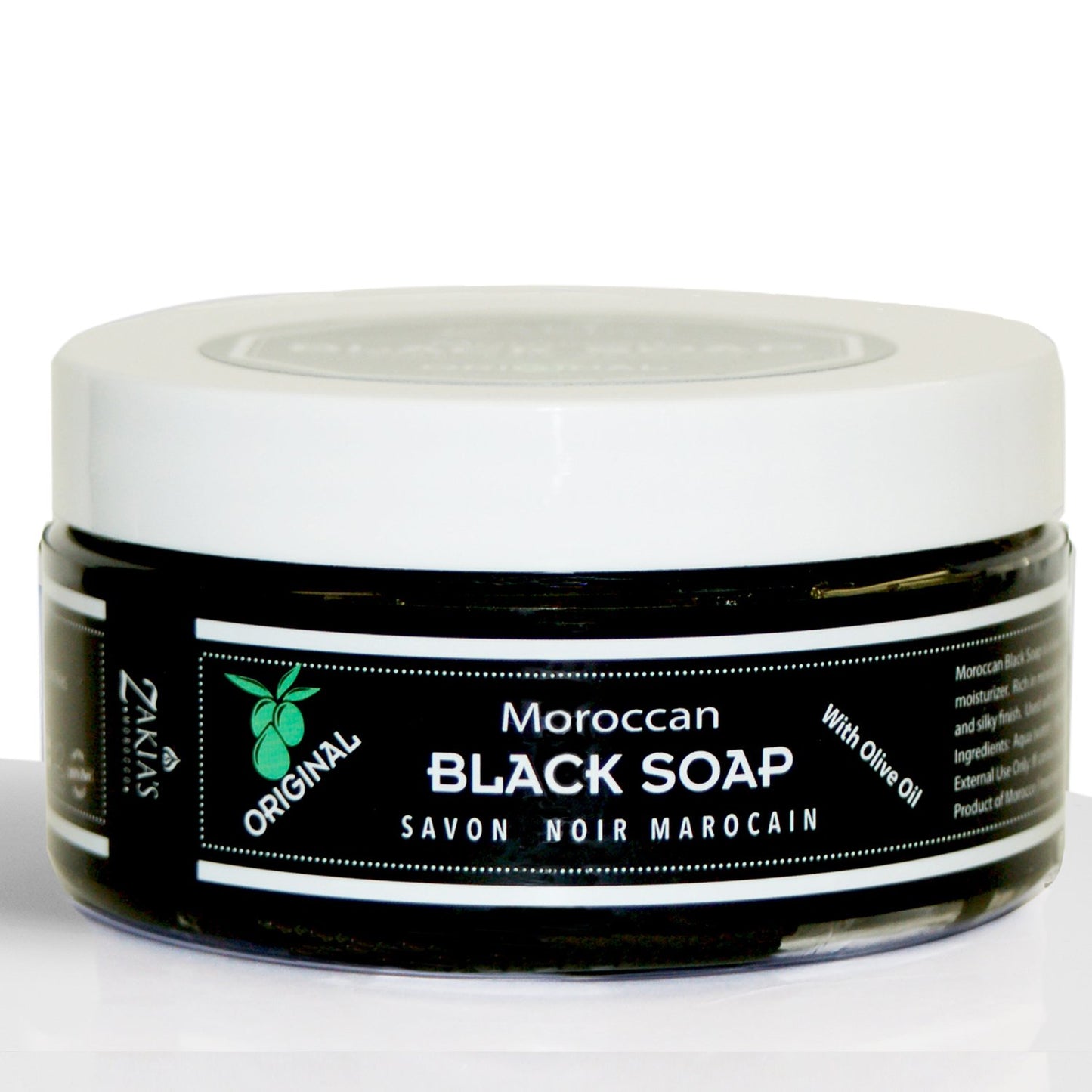Moroccan Black Soap Exfoliating Kessa Gift Box - Original