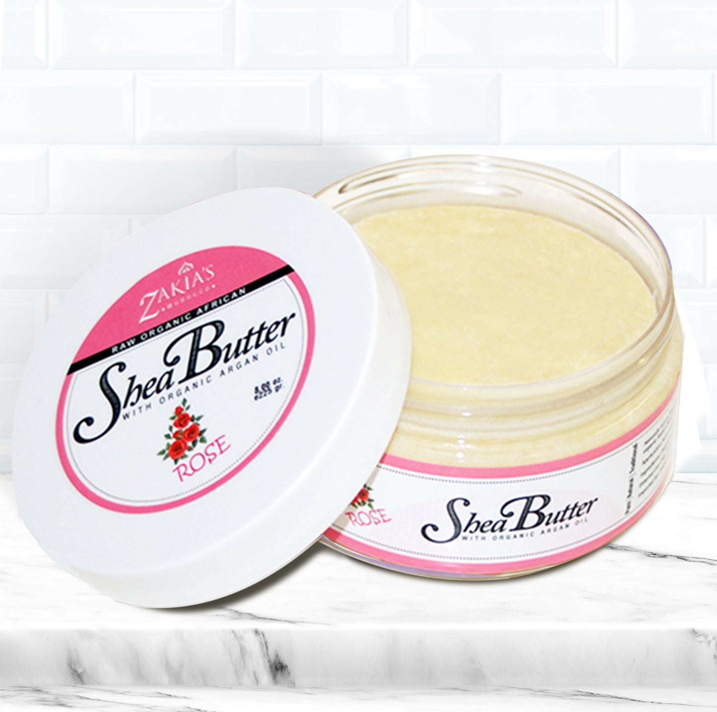 Organic Shea & Argan Oil Butter - Moroccan Rose