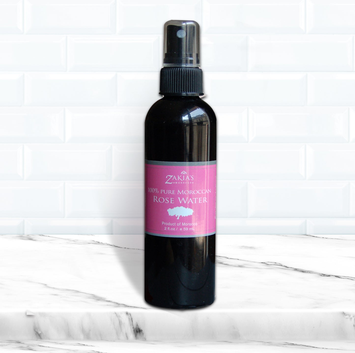 Moroccan Rose Water Toning Spray - 8 oz