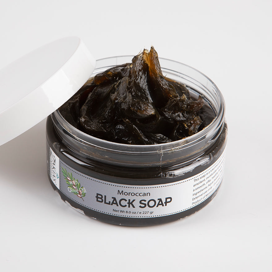 Moroccan "BELDI" Black Soap -Original - 8 oz
