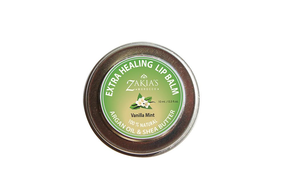 EXTRA HEALING Argan & Shea Lip Balm - Vanilla Mint